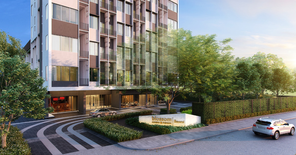 Blossom Condo @ Fashion Beyond คอนโดเพดานสูงหนึ่งเดียว ราคาดีที่สุดในย่านรามอินทรา
