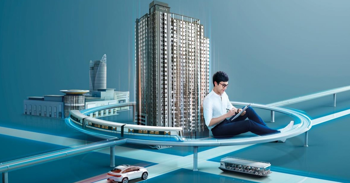 Aspire สาทร-ราชพฤกษ์ ความสุขรอบตัว อยู่ใกล้เพียงแค่ก้าว