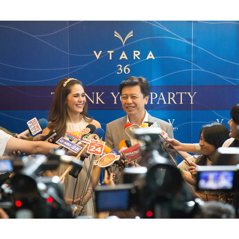 วี พร็อพเพอร์ตี้ ปลี้ม VTARA36 ยอดขายทะลุ 99 %