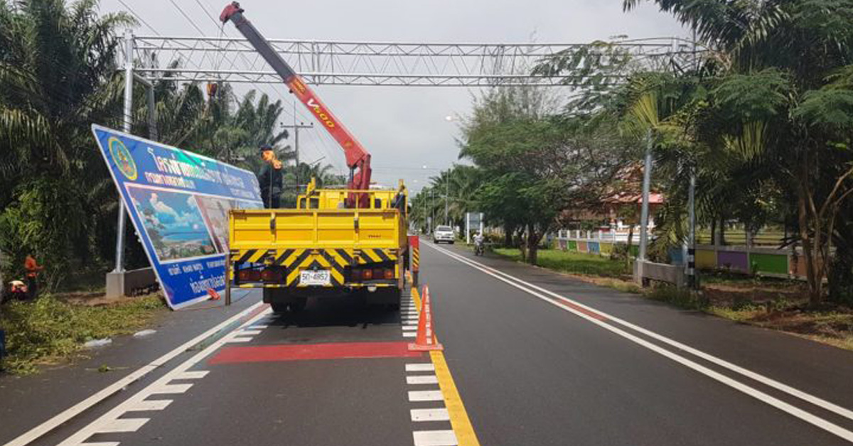 กรมทางหลวงชนบท เสริมเศรษฐกิจการท่องเที่ยว สร้างถนนเลียบชายฝั่งทะเล จ.ชุมพร กว่า 8 กม.