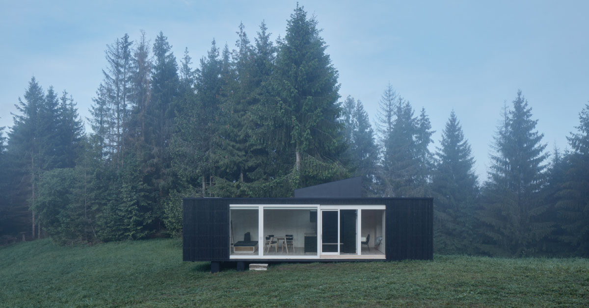 Ark-shelter หลีกหนีความวุ่นวายสู่บ้านพักใจกลางธรรมชาติ