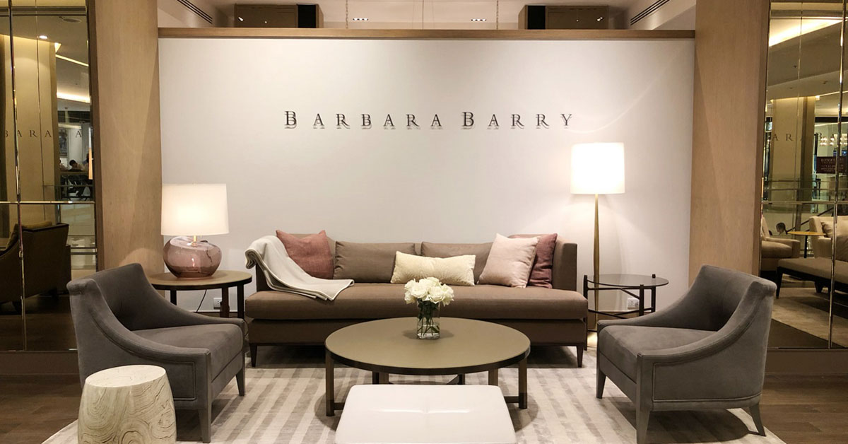 แฟลกชิพโชว์รูม Barbara Barry โฉมใหม่ที่กรุงเทพฯ