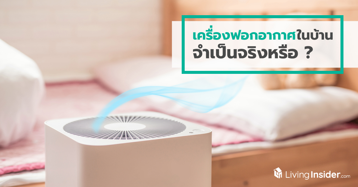 เครื่องฟอกอากาศในบ้าน จำเป็นจริงหรือ ?