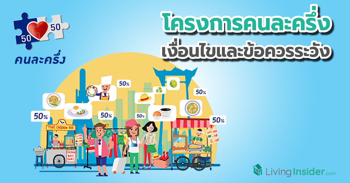 เงื่อนไขและข้อควรระวังของโครงการ คนละครึ่ง ดูให้ดีก่อนใช้สิทธิ์ ผิดเงื่อนไขรัฐไม่จ่ายนะ