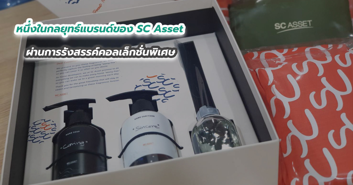 หนึ่งในกลยุทธ์แบรนด์ของ SC Asset ผ่านการรังสรรค์คอลเล็กชั่นพิเศษ