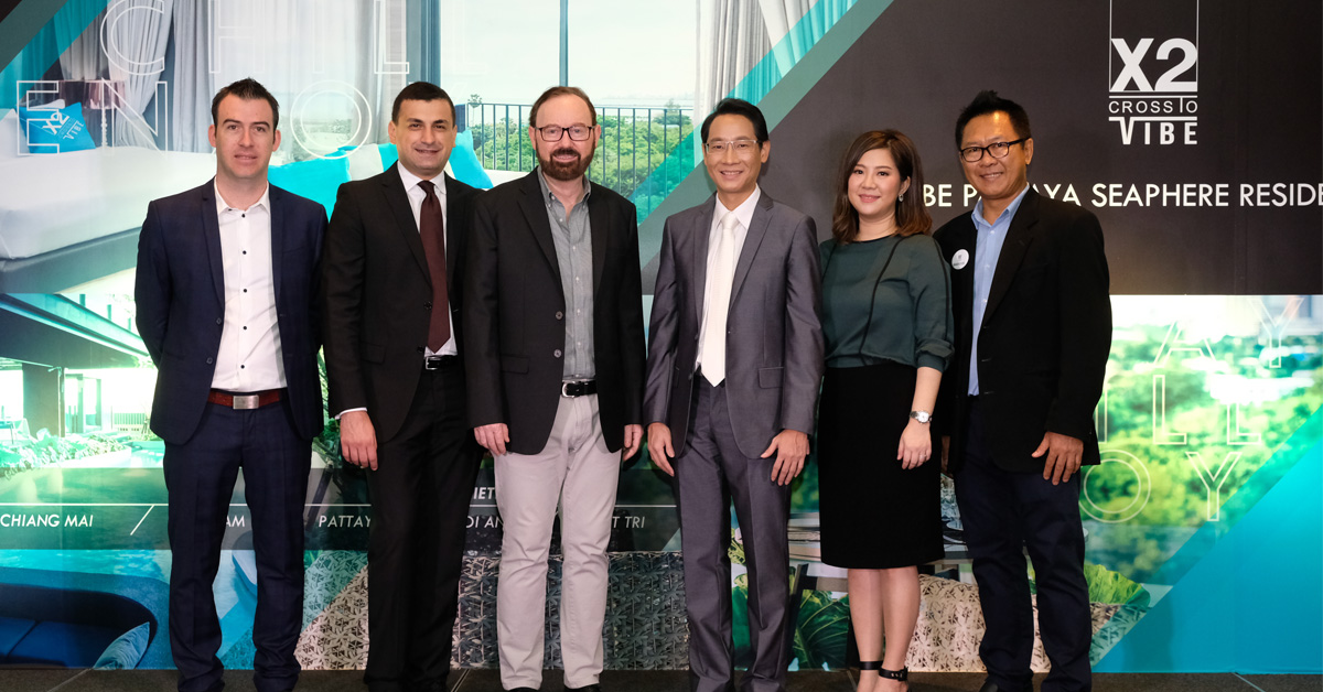 พร้อมให้บริการแล้ว! ครอสทูไวบ์ พัทยา ซีเฟียร์ เรสซิเดนซ์ โรงแรมดีไซน์สุดเก๋แห่งพัทยา