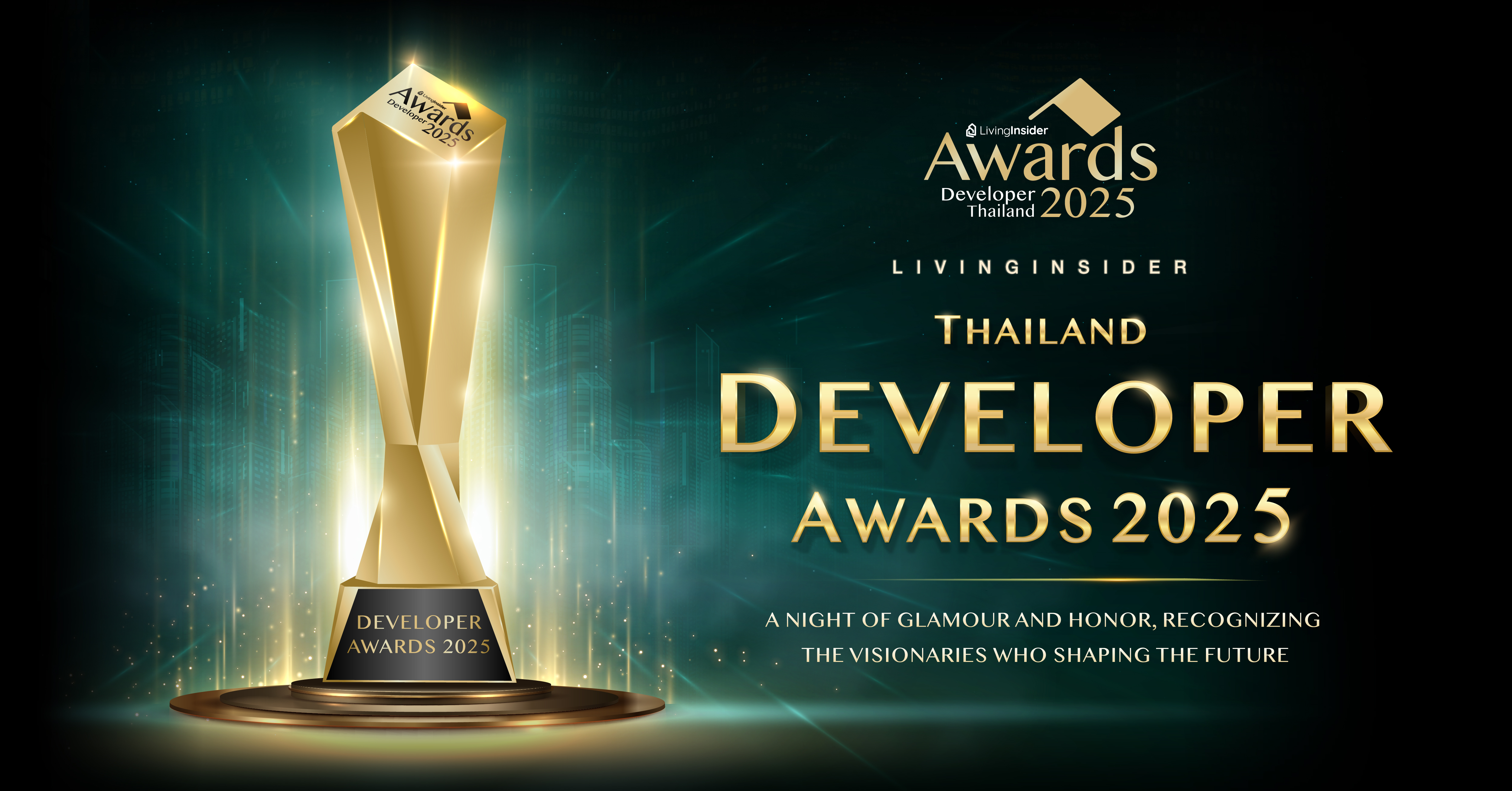 งานประกาศรางวัลแห่งปี Livinginsider Thailand Developer Awards 2025 ยกระดับมาตรฐานอสังหาริมทรัพย์แห่งประเทศไทย