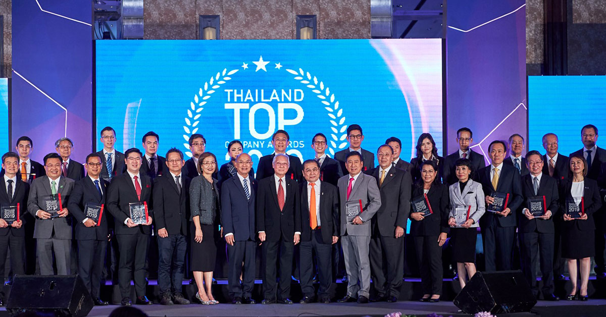 สิงห์ เอสเตท รับรางวัล THAILAND TOP COMPANY AWARDS 2019 ประเภทความเป็นเลิศ สาขา CSR OF THE YEAR