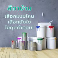 สีทาบ้าน เลือกแบบไหน เลือกยังไง ไขทุกคำตอบ!