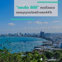 คอนโด อีอีซี หดตัวแรง ขออนุญาตก่อสร้างลด44%