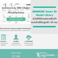 BIMINONE Smart 3D Model Library ที่ช่วยให้คุณจัดแสดงสินค้าได้แบบใกล้ชิดลูกค้า 24 ชม.