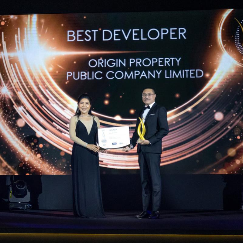 “ออริจิ้น” กวาด 4 รางวัลคุณภาพ จากเวที “Property Guru Thailand Property Awards 2020”
