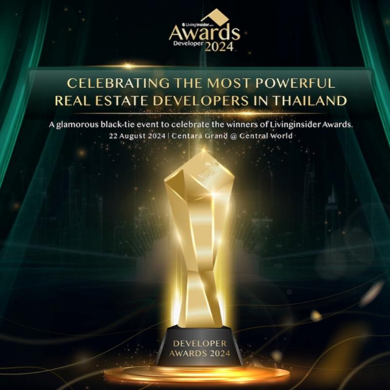งานประกาศรางวัลแห่งปี Livinginsider Developer Awards 2024