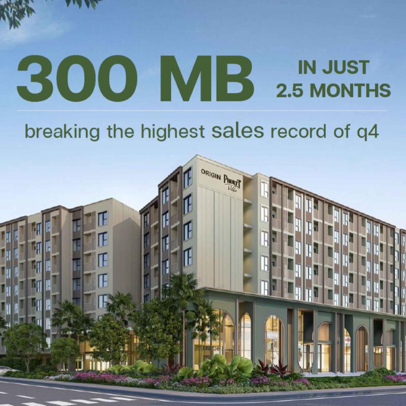 แพสชั่น เรียลเตอร์ เครือพรีโมฯ โชว์ฟอร์มแกร่งหลังลุยอสังหาภูเก็ต เพียง 2 เดือนครึ่ง ทำยอดขาย 300 ล้านบาท จาก โครงการ ดิ ออริจิ้น กะทู้-ป่าตอง  ชูจุดแข็งด้านบริการ ยกระดับการอยู่อาศัย