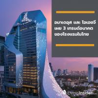 ผลวิจัยอมาเดอุสและไอเอชจี เผย 3 เทรนด์อนาคตของธุรกิจโรงแรมในไทย