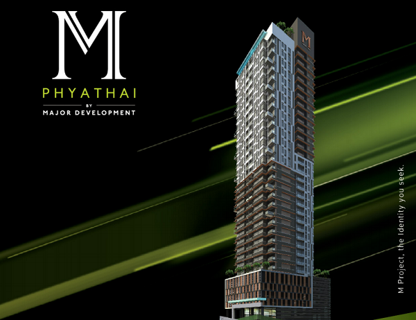 ให้เช่าคอนโดราชเทวี พญาไท : M Phayathai, 2 bed, 40000 per month