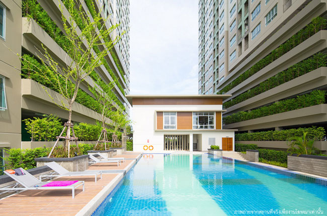 For SaleCondoBangna, Bearing, Lasalle : ❤️☀️ Urgent sale, condo near Mega Bangna, spacious room 26 sq m, high floor