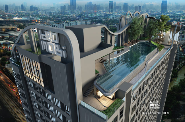 ให้เช่าคอนโดบางซื่อ วงศ์สว่าง เตาปูน : IDEO Mobi Bangsue Grand Interchange, 2 bed, 25000 per month