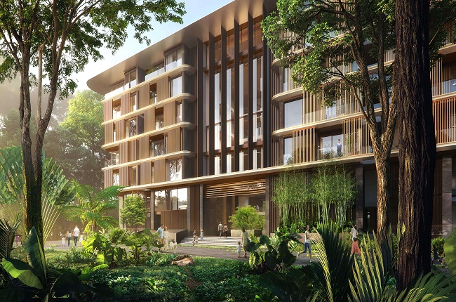 ขายดาวน์คอนโดบางนา แบริ่ง ลาซาล : ขายด่วน  ก่อนโอน!!!! ขายดาวน์ Mulberry Grove The Forestias Condo Size 63.33 sqm (1bedroom /1bathroom) ในราคา 15,300,000  ล้านบาท