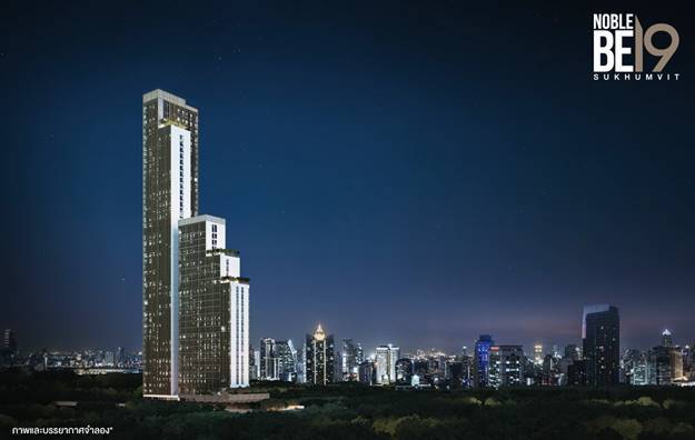 ให้เช่าคอนโดสุขุมวิท อโศก ทองหล่อ : Noble BE19, 1 bed, 45000 per month