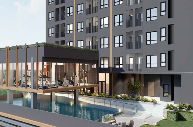 Sale DownCondoPathum Thani,Rangsit, Thammasat : Selling reservation slip for terra residence, phase 2, north side, floors 20-26 (owner selling it himself)