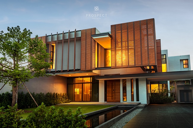 ขายบ้านพัทยา บางแสน ชลบุรี สัตหีบ : 🏡The Prospect Pattaya AGATE 3 Bedrooms 4 Bathrooms Luxury Modern Tropical House Type REDEFINE LIVING, RETHINK POSSIBILITIES