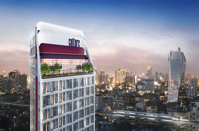 ขายคอนโดสีลม ศาลาแดง บางรัก : ราคาพิเศษ Culture chula Hybrid 1bedroom 25sq.m.พื้นที่ด้านบน 13sqm. เริ่ม 7.24mb. Tel. 095 7615782