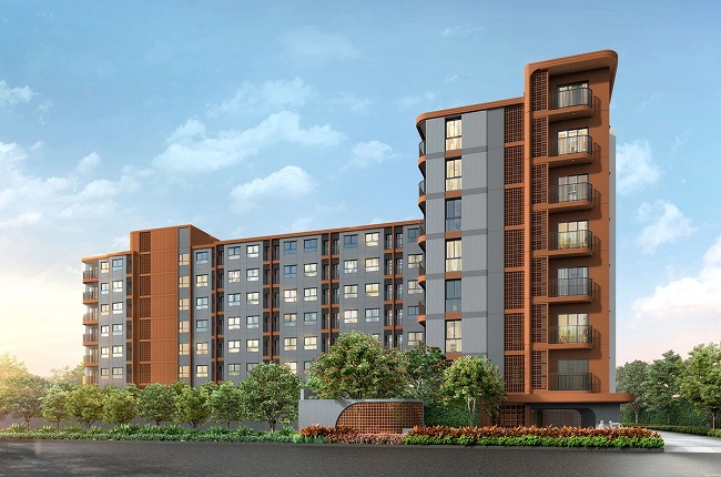 For SaleCondoKhon Kaen : Condo for sale in the heart of Khon Kaen The base downtown Khon Kaen 5 minutes to Central