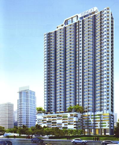 ขายคอนโดพระราม 9 เพชรบุรีตัดใหม่ RCA : Sell Supalai Premier asoke Studio type 33.5 sqm.  close MRT petchburi , มศว. ประสานมิตร