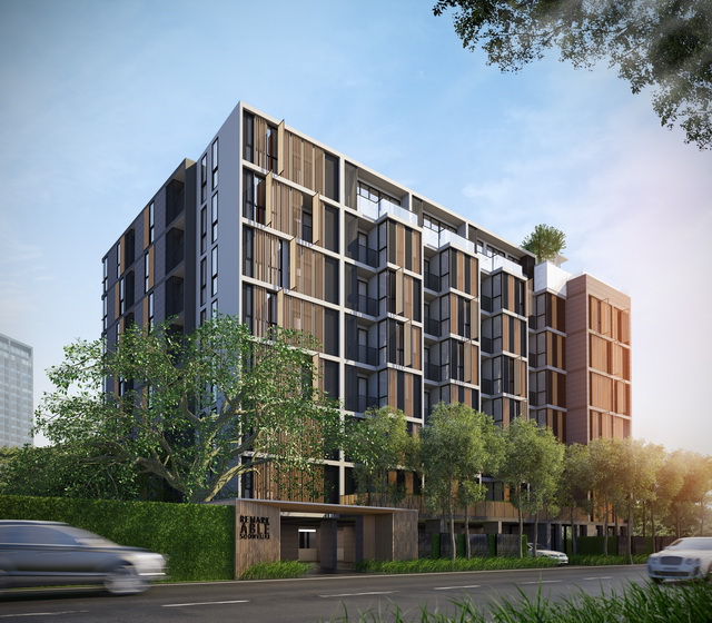ให้เช่าคอนโด : The Remarkable Soonvijai 2, 2 bed, 25000 per month