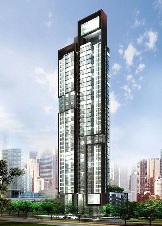 For SaleCondoSathorn, Narathiwat : Condo for sale, river view, The Breeze Narathiwat project THE BREEZE NARATHIWAS