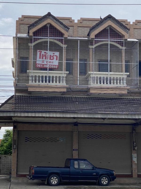 Commercial building for rent (in Lopburi city), size 2 units (open