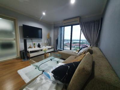 For SaleCondoRama3 (Riverside),Satupadit : Sell ​​LPN Place Narathiwat-Chao Phraya 68.5 sq.m., Building A, beautifully decorated, 2 bedrooms, 2 bathrooms, 4.4 million baht.