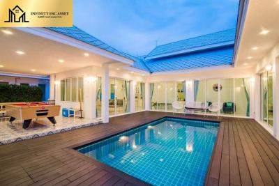 For RentHouseHua Hin, Prachuap Khiri Khan, Pran Buri : Post subject : Single detached house for sale, swimming pool, a lot of space, the best atmosphere, Marwin Pool Villa, Hua Hin, Prachuap Khiri Khan
