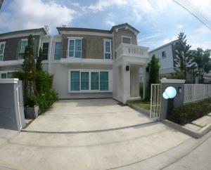 For RentHouseBangna, Bearing, Lasalle : House for rent, special price Anya bangna (land&house), good location, convenient transportation, fully furnished