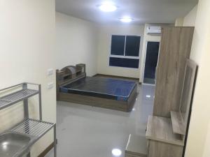 For RentCondoLadprao101, Happy Land, The Mall Bang Kapi : The room is very spacious!! + Condo for rent, Baan Badin Exclusive, Ladprao 112, Studio, 5th floor, width 29 sq.m.!! Fully furnished ++