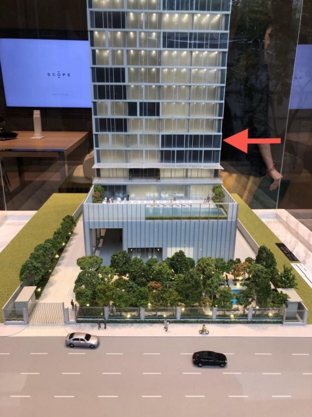 For SaleCondoWitthayu, Chidlom, Langsuan, Ploenchit : Urgent Sale Scope Langsuan : สโคป หลังสวน