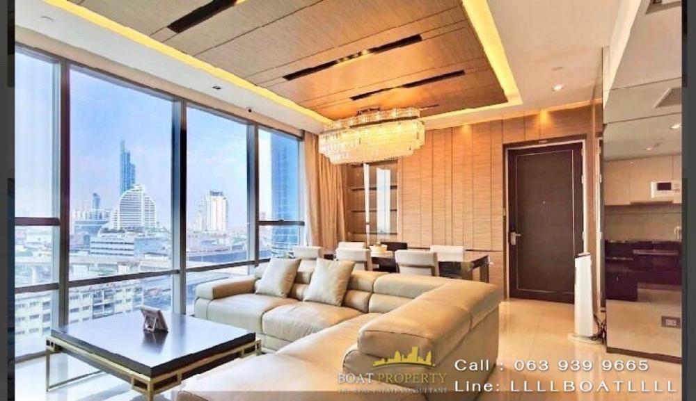 ให้เช่าคอนโดสาทร นราธิวาส : The Bangkok sathorn🛁 2+1 Bed 2Bath📞0639399665Retal price 89,000 THB