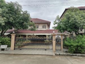 For SaleHouseNakhon Pathom, Phutthamonthon, Salaya : Quick sale detached house Beautiful House Rim Than 2, Thawi Watthana, Bangkok