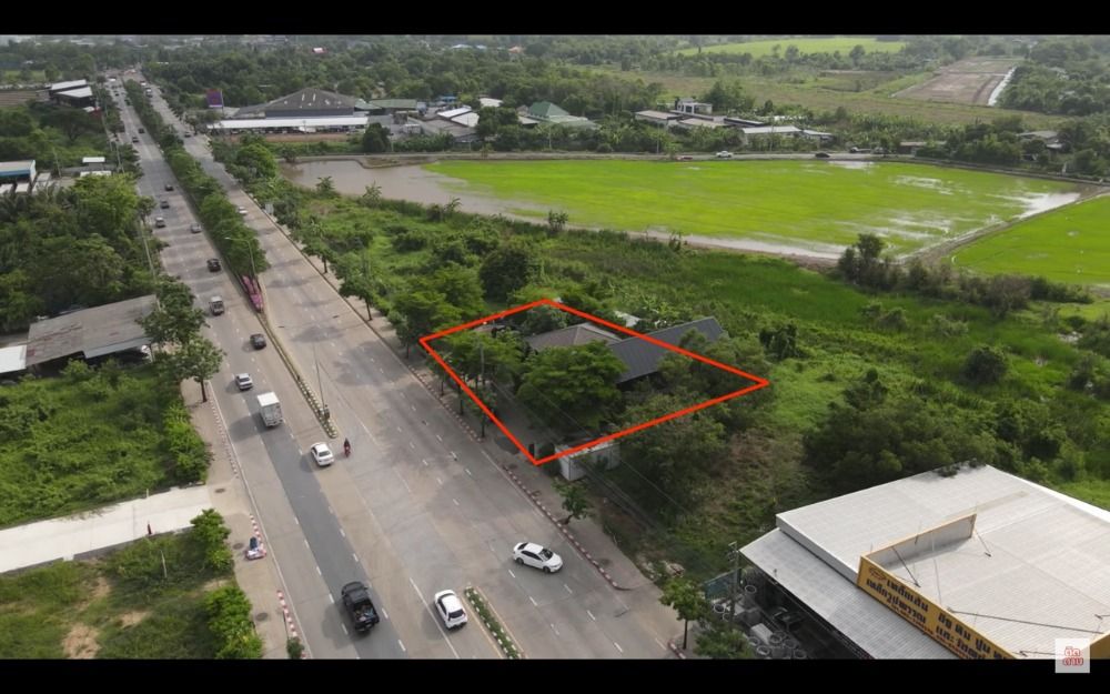 For SaleOfficeNawamin, Ramindra : Land for sale with office buildings, offices, next to Nimitmai Road.