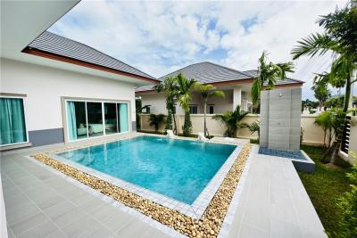 For SaleHousePattaya, Bangsaen, Chonburi : House for sale, Pool Villa, Pattaya. Huay Yai Single House - 920311026-135