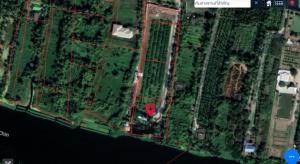 For SaleLandNakhon Pathom, Phutthamonthon, Salaya : Land next to the Nakhon Chai Si River, 3 rai.