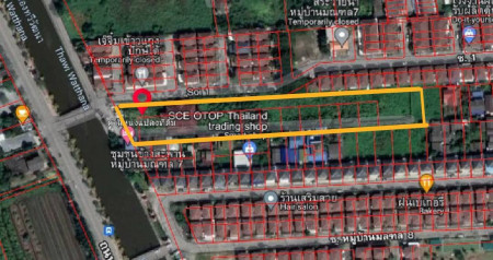 For SaleLandBang kae, Phetkasem : Land for sale in Bang Khae, Petchkasem Road, 4-0-17 rai with a large house structure near Big C.