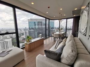 For RentCondoSiam Paragon ,Chulalongkorn,Samyan : Condo for Rent  เช่า **  Ashton Cula-Silom ห้องกว้าง  66 ตรม. 2 นอน 2 น้ำ เฟอร์ครบ พร้อมอยู่@ 60,000 บาท  Call 096-2615656