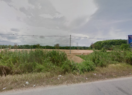 For SaleLandNakhon Si Thammarat : Land for sale opposite the airport Nakhon Si Thammarat 36 rai 2 ngan 65 sq wa suitable for allocating resorts and tourist attractions.