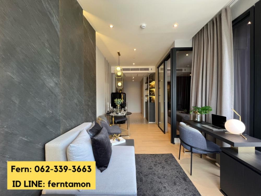 For SaleCondoRama9, Petchburi, RCA : 💢 1 bedroom, beautiful view, Ashton Asoke-Rama9, special price from the project Call 062-339-3663