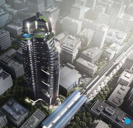 For SaleCondoAri,Anusaowaree : Sell ​​Ideo Q victory 2 Bed 2 Bath corner room 34th floor
