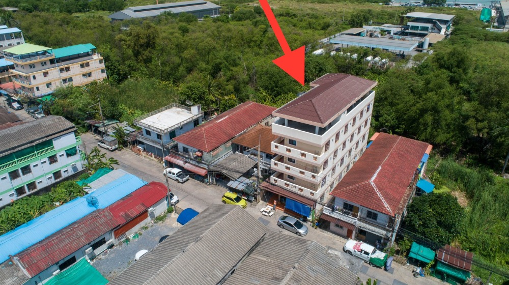 For SaleBusinesses for salePathum Thani,Rangsit, Thammasat : 4-storey apartment building for sale, total 24 rooms, land area 60 square meters, usable area 582 square meters, Soi Khlong Luang 1, near the bustling community event in Pathum Thani area !!