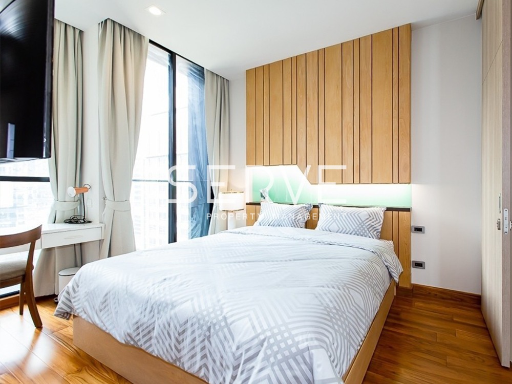 For RentCondoWitthayu, Chidlom, Langsuan, Ploenchit : 🔥Nice Room 2 Bed Corner Unit 70.54 sq.m. Perfect Location BTS Phloen Chit at Noble Ploenchit Condo / Condo  For Rent