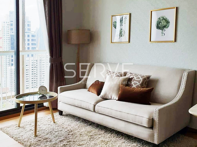 For RentCondoSukhumvit, Asoke, Thonglor : 🔥Hot Price 35K🔥- Cozy Style 2 Beds 1 Bath High Fl.20+ Shuttle bus to BTS Phrom Phong at Park 24 or Park Origin Phrom Phong Condo / Condo For Rent